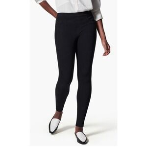 Spanx Ankle Jean-ish Leggings Black High Waisted Pull On Skinny Pants Small